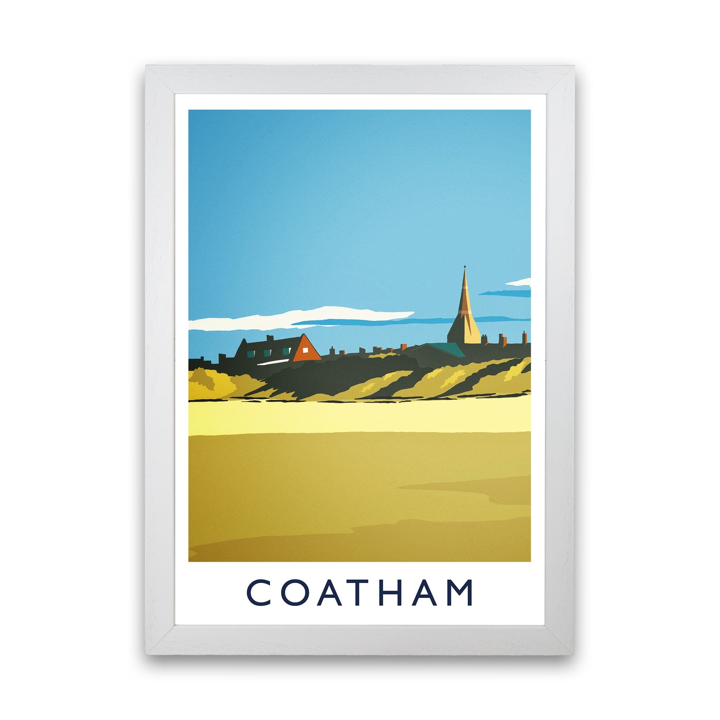 Coatham portrait by Richard O'Neill White Grain