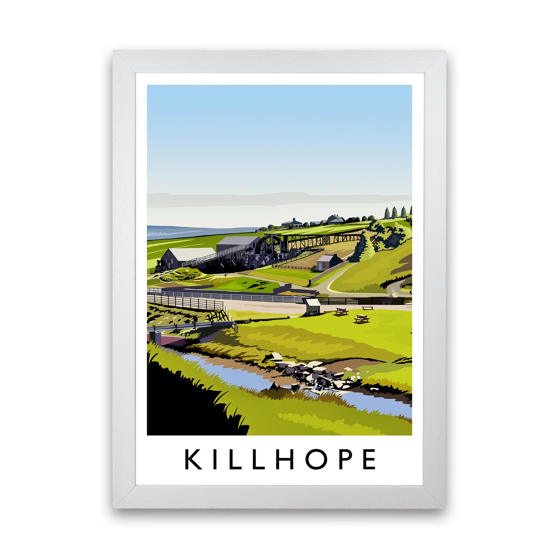 Killhope portrait by Richard O'Neill White Grain