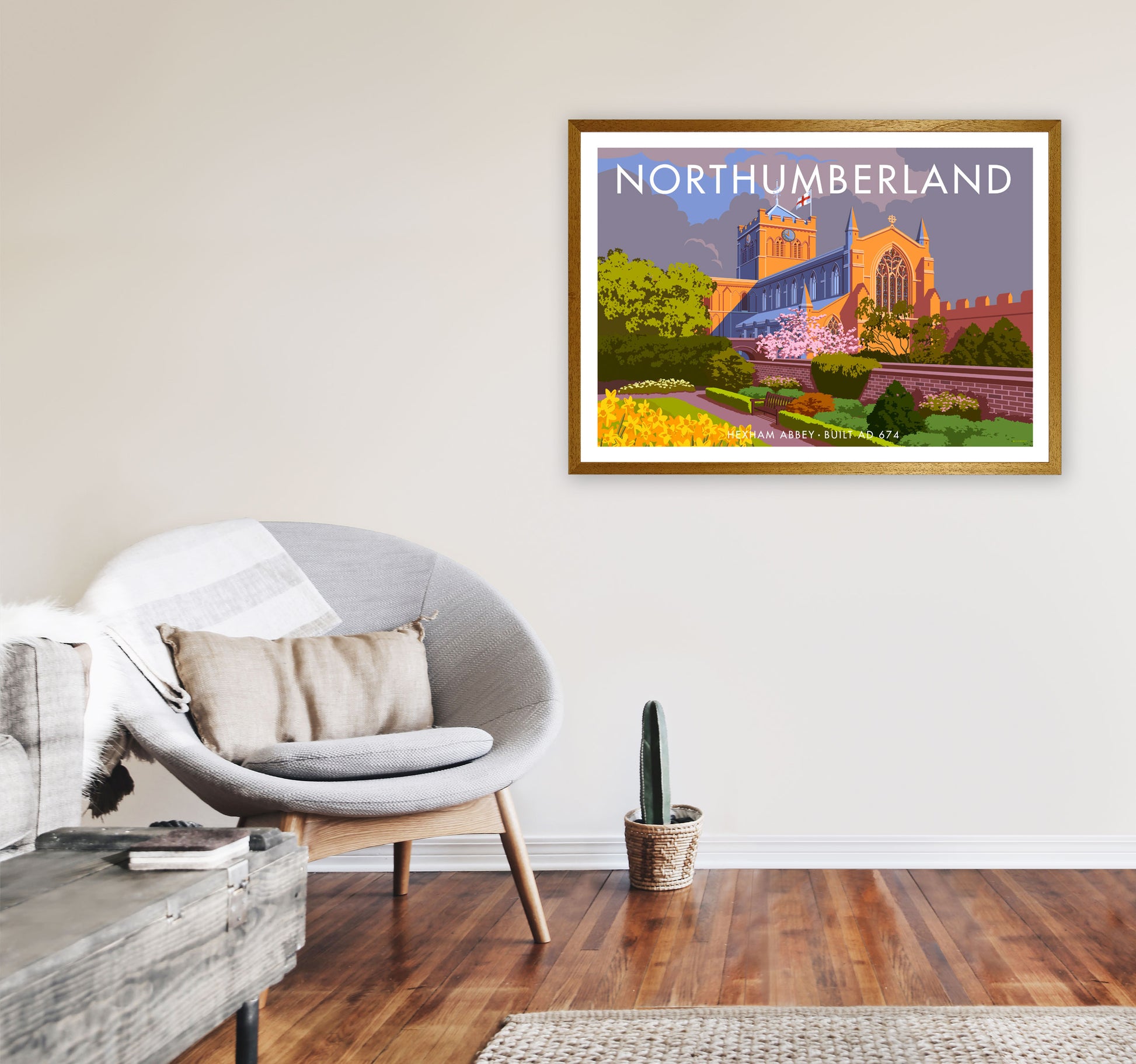 Northumberland by Stephen Millership A1 Print Only