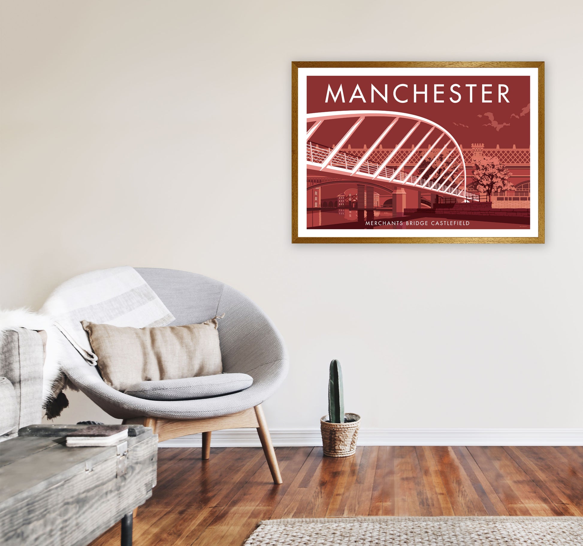Manchester 5 by Stephen Millership A1 Print Only