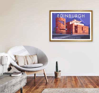 Edinburgh 2 by Stephen Millership A1 Print Only