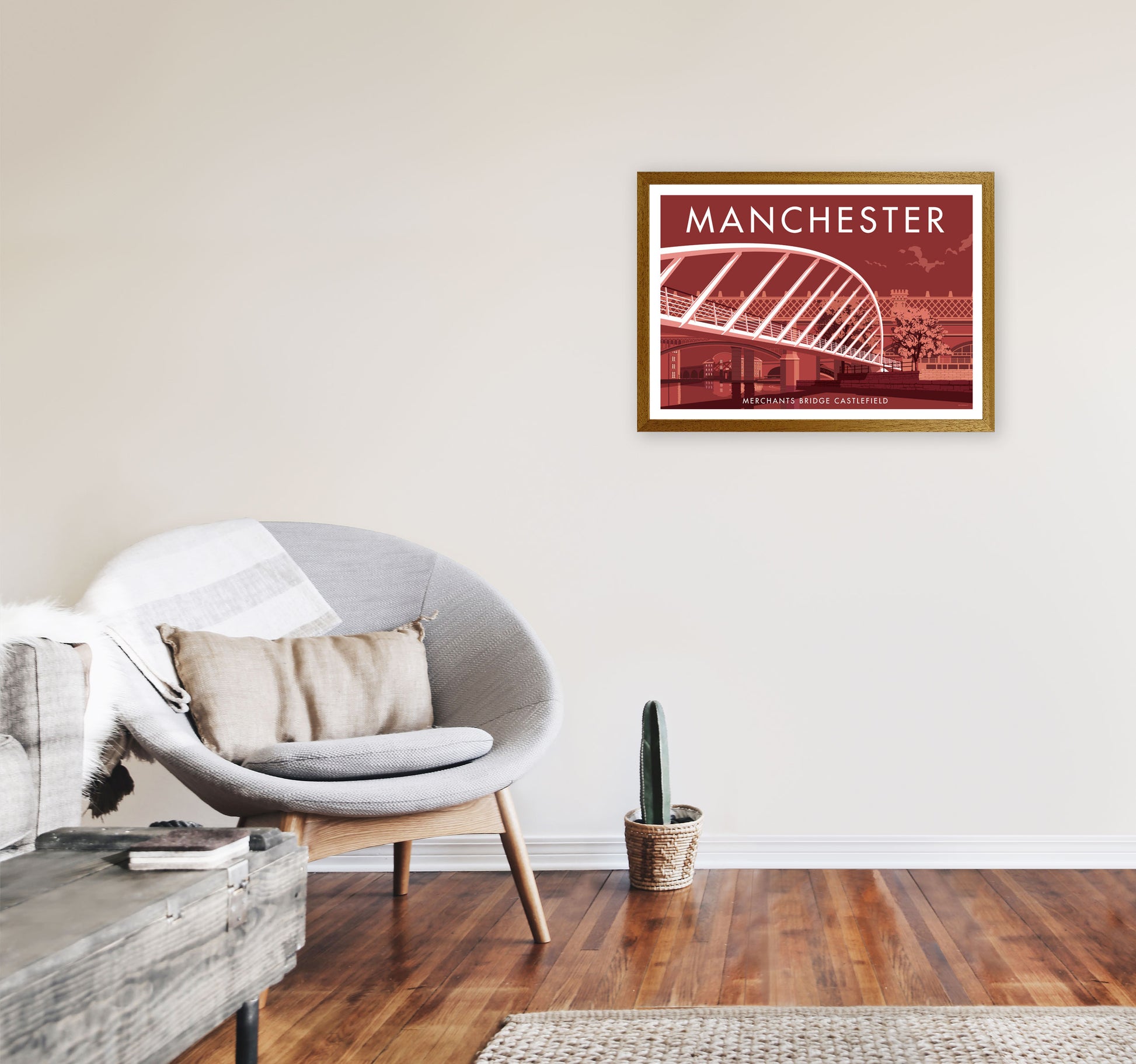Manchester 5 by Stephen Millership A2 Print Only