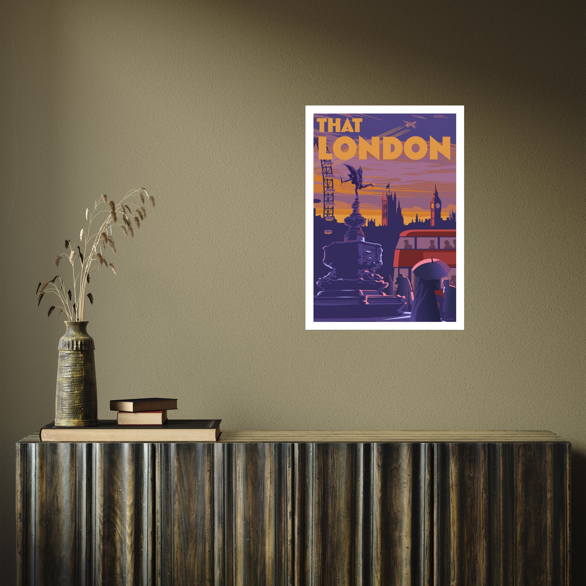 THAT LONDON 2 A3 by Stephen Millership A2 Print Only