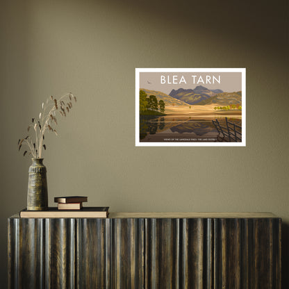 THE LAKES BLEA TARN A3 by Stephen Millership A2 Print Only