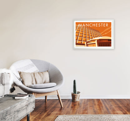 Manchester 6 by Stephen Millership A2 Oak Frame