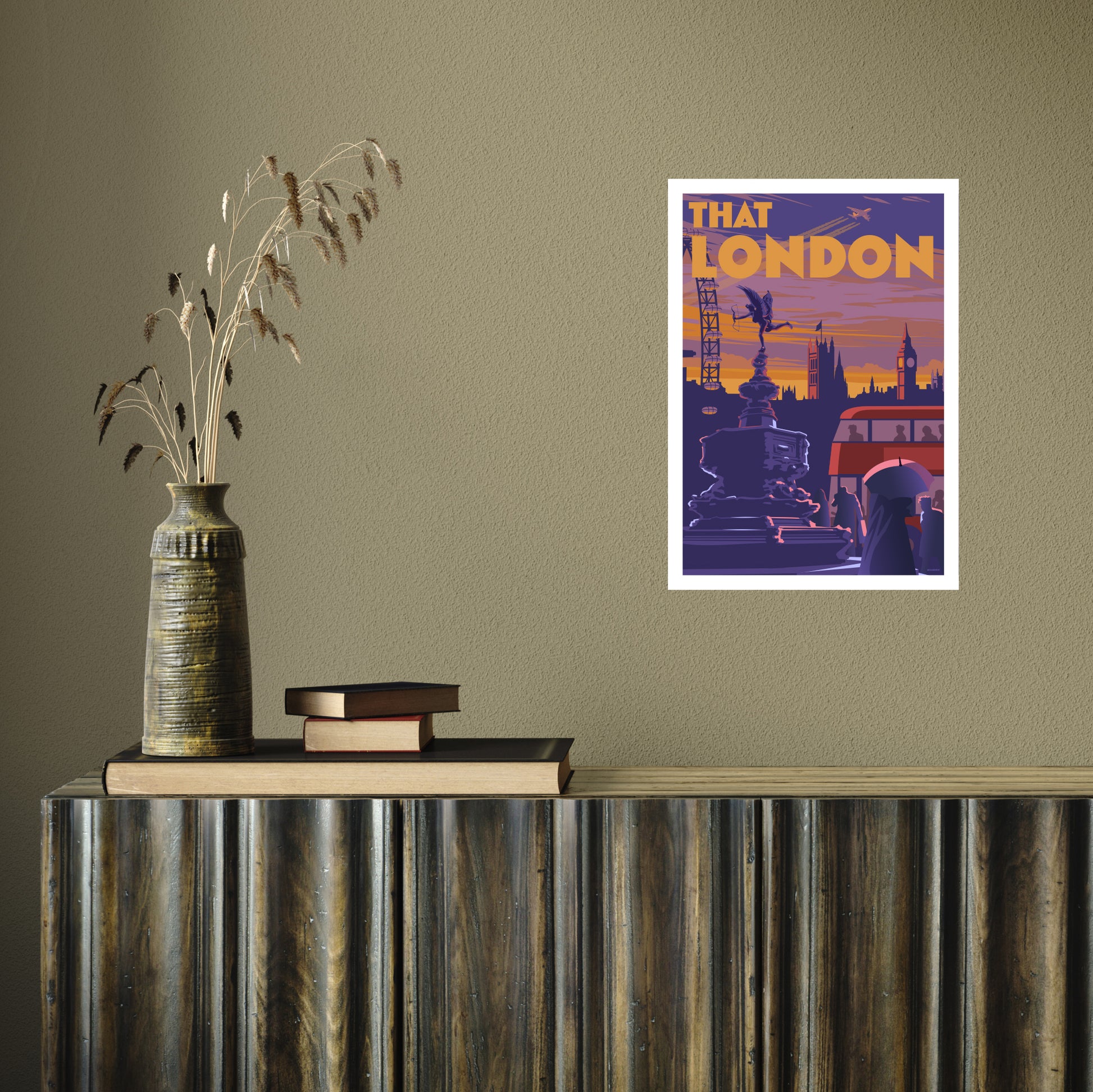 THAT LONDON 2 A3 by Stephen Millership A3 Print Only