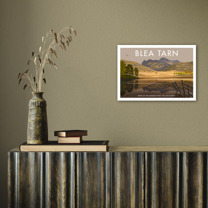 THE LAKES BLEA TARN A3 by Stephen Millership A3 Print Only