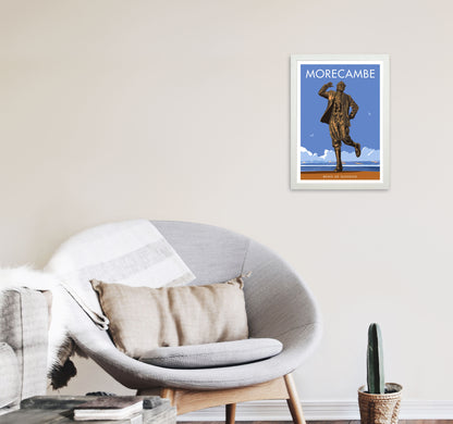 Morecambe 2 by Stephen Millership A3 Oak Frame