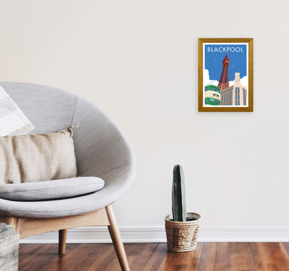 Blackpool 2 by Stephen Millership A4 Print Only