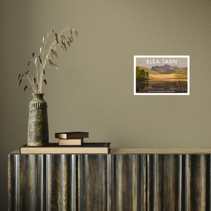THE LAKES BLEA TARN A3 by Stephen Millership A4 Print Only
