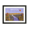 Bristol Clifton Travel Art Print By Stephen Millership