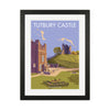 Tutbury Castle Travel Art Print By Stephen Millership