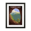 Staffordshire Thors Cave Travel Art Print by Stephen Millership