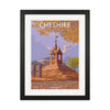Cheshire Lymm Travel Art Print by Stephen Millership