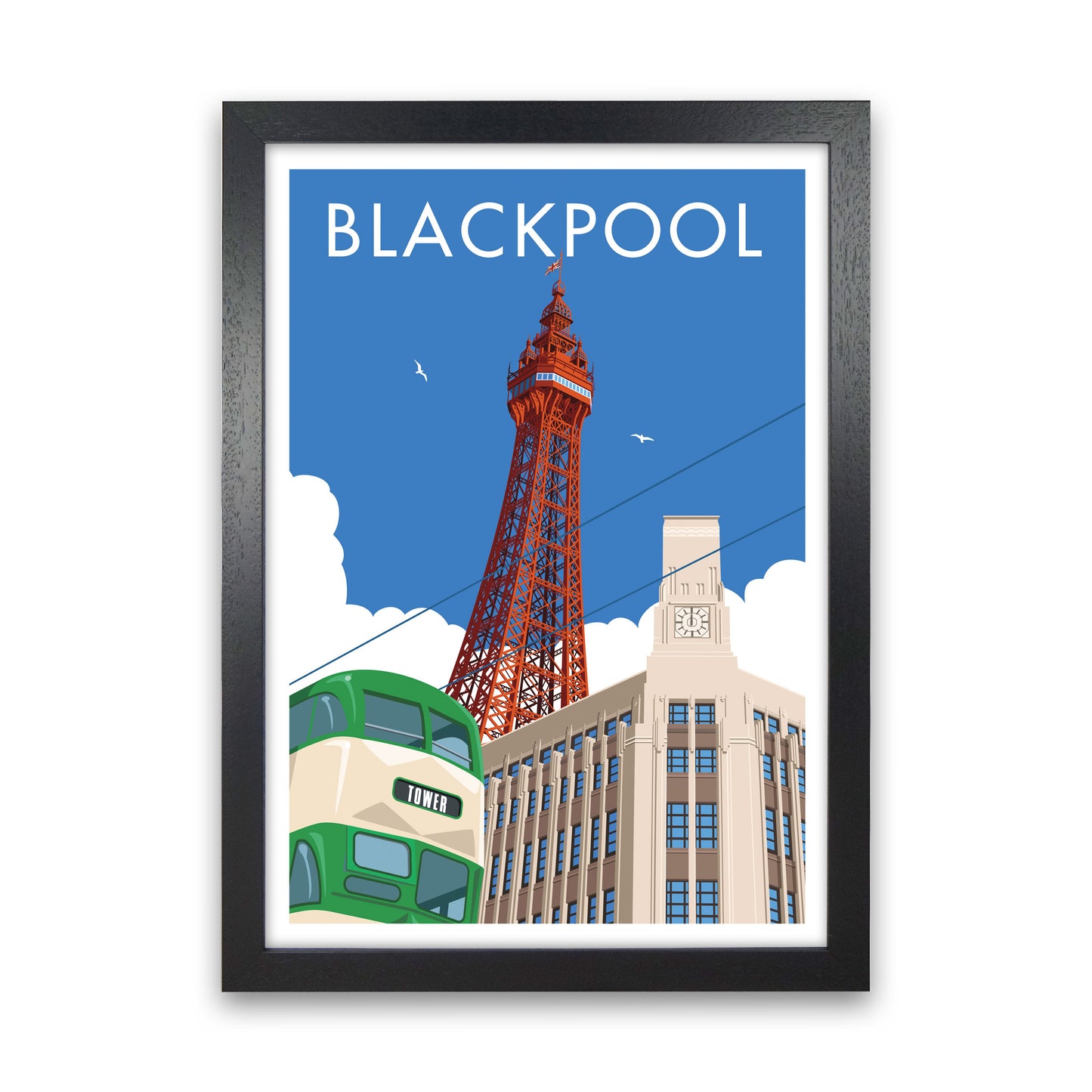 Blackpool 2 by Stephen Millership Black Grain