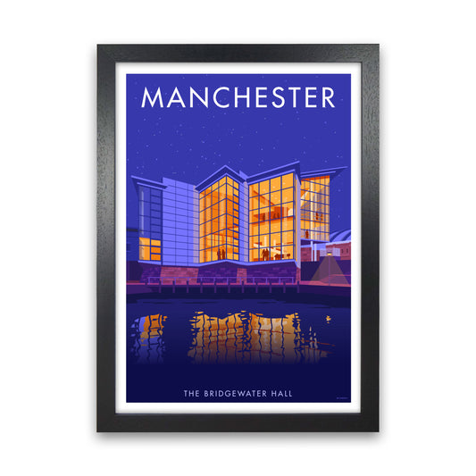 Manchester 4 by Stephen Millership Black Grain