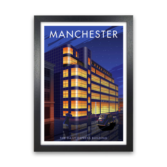 Manchester 7 by Stephen Millership Black Grain