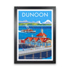 Dunoon Pier Framed Digital Art Print by Stephen Millership