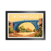 The Iron Bridge Shropshire Art Print by Stephen Millership