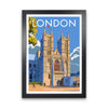 Westminster Abbey London Framed Digital Art Print by Stephen Millership