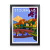 Stourhead Framed Digital Art Print by Stephen Millership