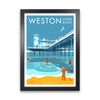 Weston-super-mare Art Print by Stephen Millership