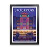 Stockport Plaza Framed Digital Art Print by Stephen Millership