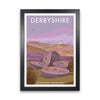 Stanage Edge Derbyshire Travel Art Print by Stephen Millership