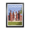 Hampton Court London Travel Art Print by Stephen Millership