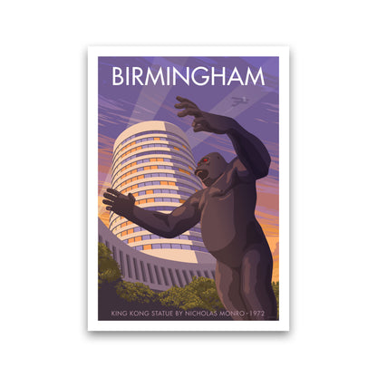 Birmingham King Kong Art Print by Stephen Millership