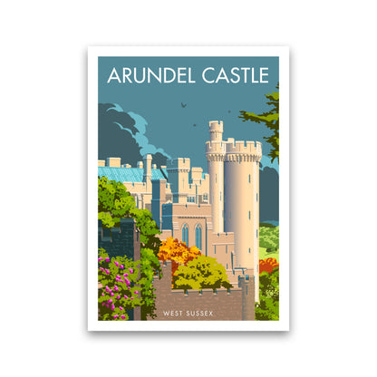 Arundel Castle Sussex Art Print by Stephen Millership