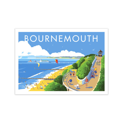Bournemouth Framed Digital Art Print by Stephen Millership