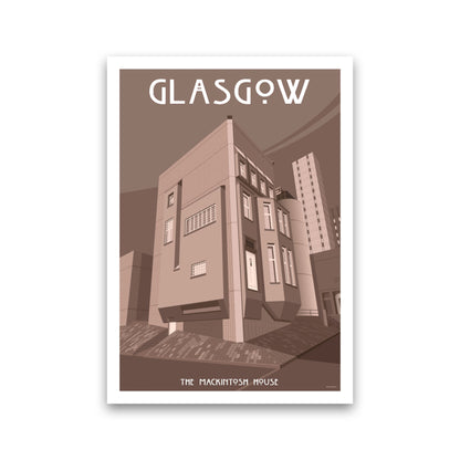 Glasgow Art Print by Stephen Millership