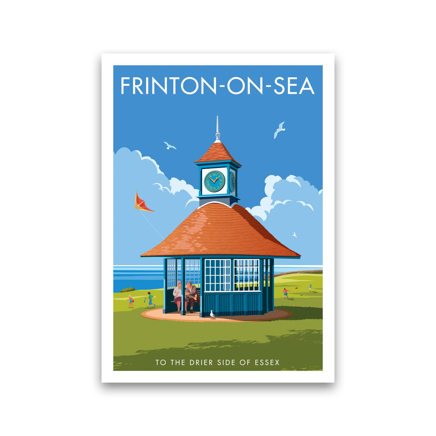 Frinton-On-Sea Art Print by Stephen Millership