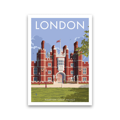 Hampton Court London Travel Art Print by Stephen Millership