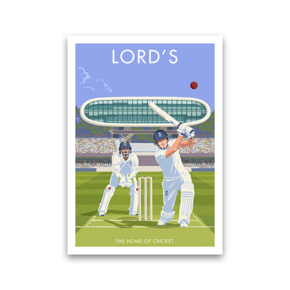 Lord's Travel Art Print by Stephen Millership