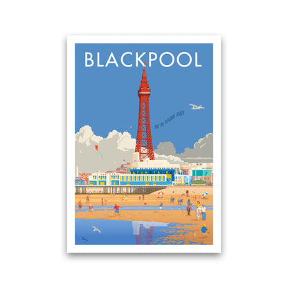 Blackpool 3 Art Print by Stephen Millership
