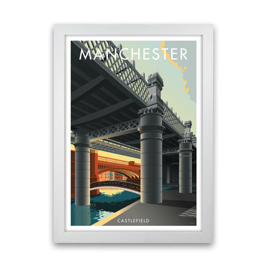 Manchester 3 by Stephen Millership White Grain