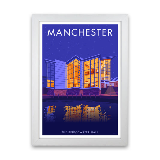 Manchester 4 by Stephen Millership White Grain