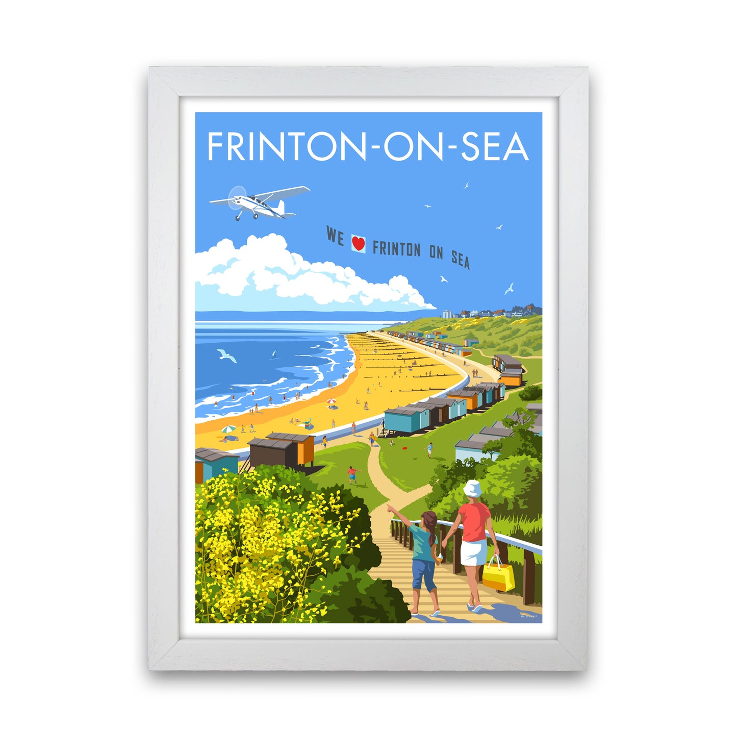 Frinton-On-Sea by Stephen Millership White Grain