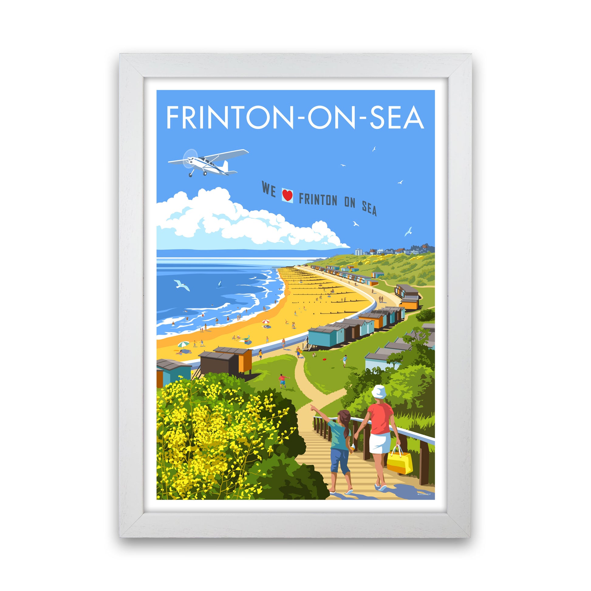 Frinton-On-Sea by Stephen Millership White Grain